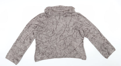Womens UK Size 22 Marks and Spencer Brown Pullover Jumper