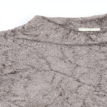 Womens UK Size 22 Marks and Spencer Brown Pullover Jumper