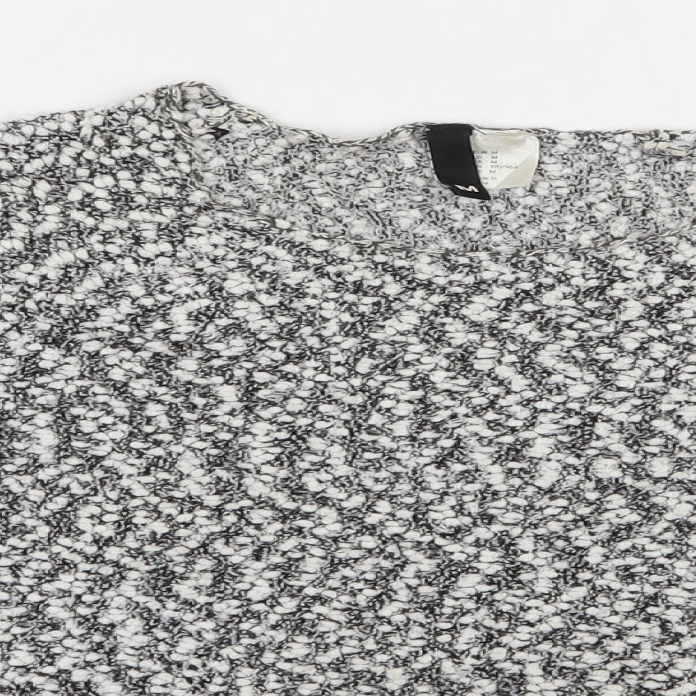 Womens UK Size M H&M White Pullover Jumper