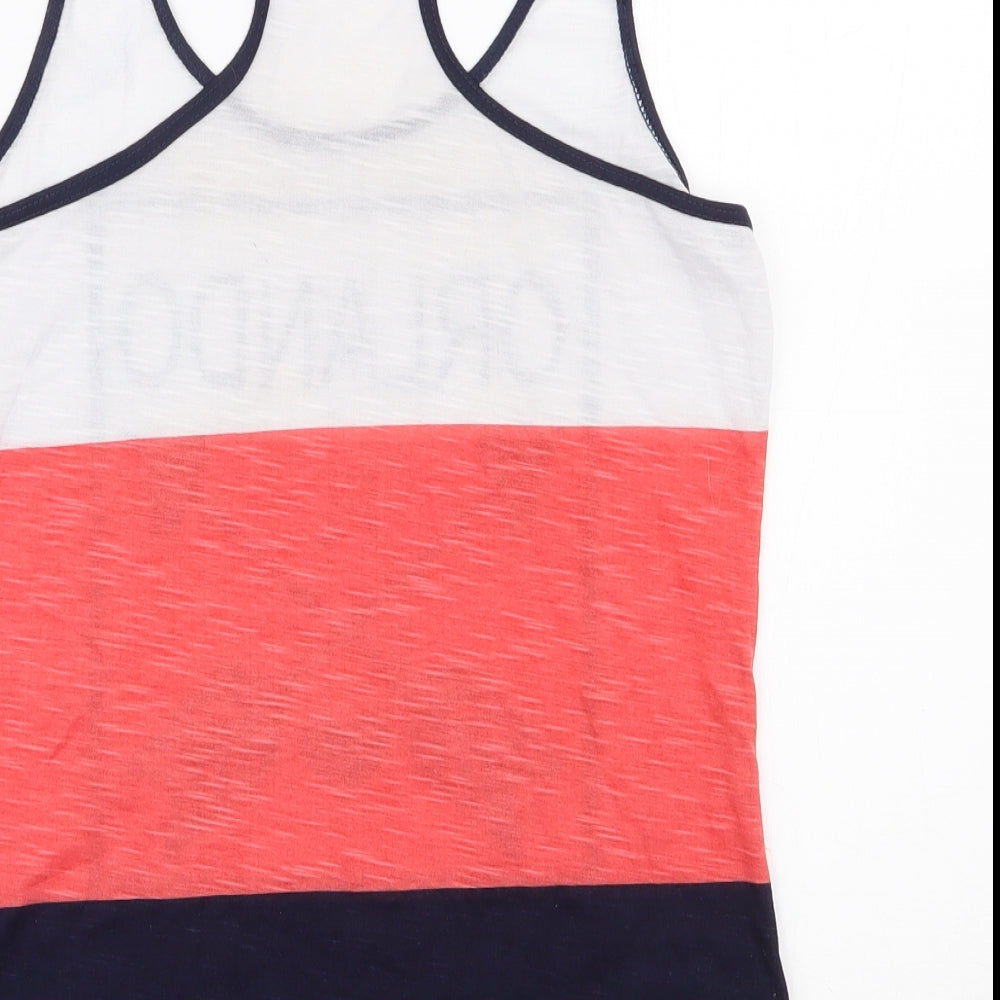 Exist Womens Multicoloured  Polyester Basic Tank Size M Scoop Neck - Orlando