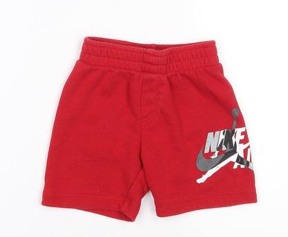 Jordan Baby Red  Cotton Sweatpants Trousers Size 18 Months  Pullover - Nike Air