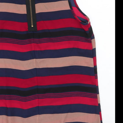 Womens UK Size 8 New Look Multicoloured Basic Blouse