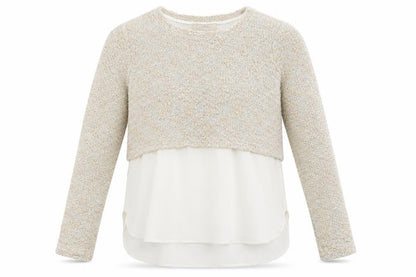 Womens UK Size 10 NEXT Beige Pullover Jumper