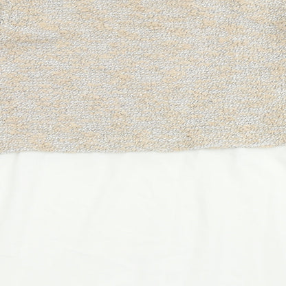 Womens UK Size 10 NEXT Beige Pullover Jumper