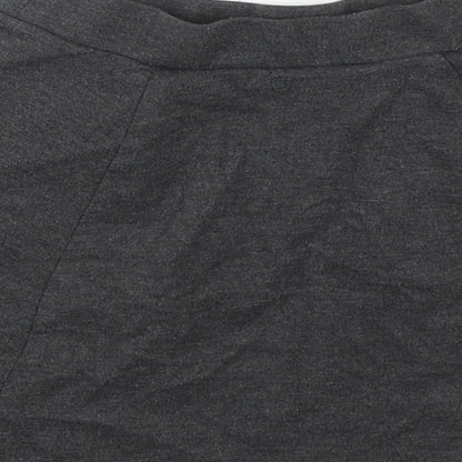 George Girls Grey  Polyester A-Line Skirt Size 6-7 Years  Regular