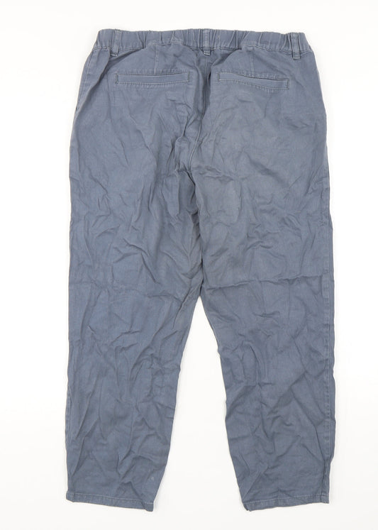 ASOS Womens Blue  Cotton Jegging Jeans Size 10 L24 in Regular