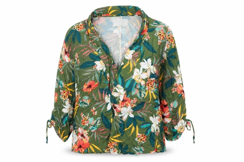 Womens UK Size 14 Promod Regular Green Blazer