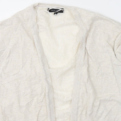 Womens UK Size 18 New Look Ivory Cardigan Jumper
