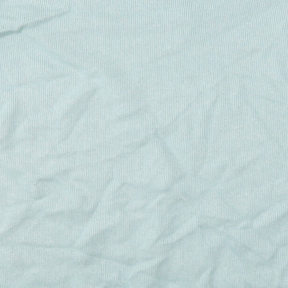 WOODVILLE Mens Blue V-Neck  Cotton Pullover Jumper Size 2XL