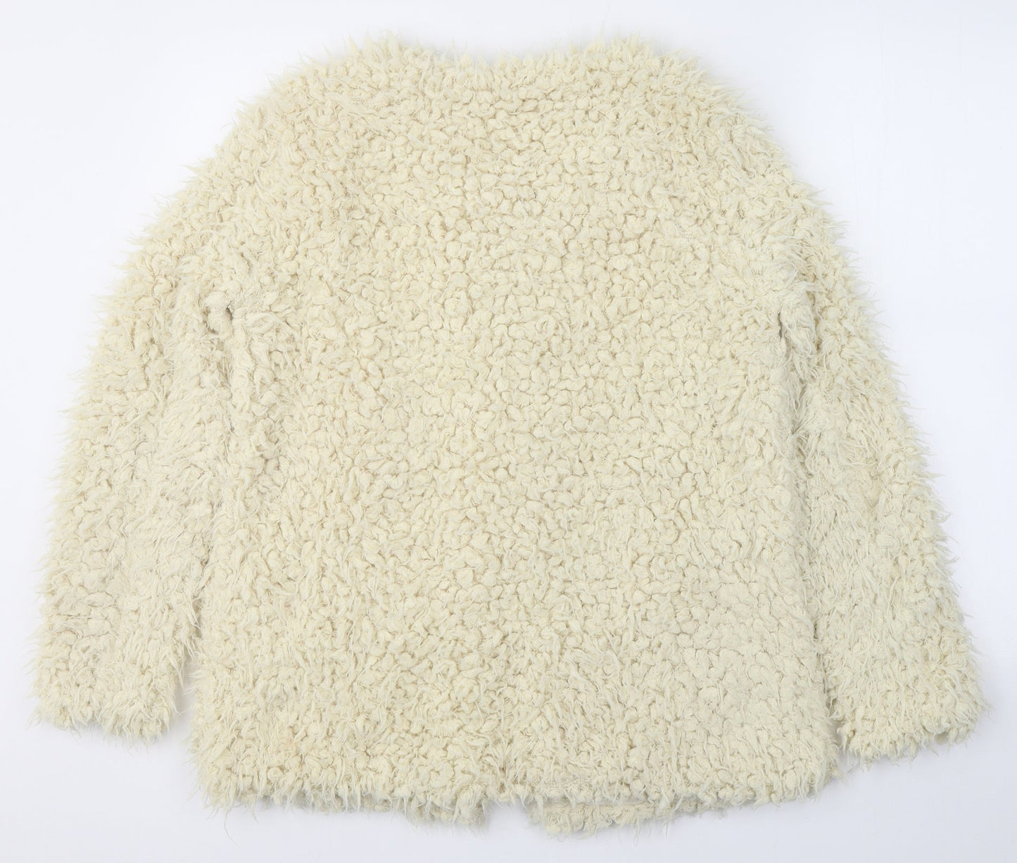 Womens UK Size 12 Divided by H&M Ivory Cardigan Jumper