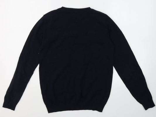 Womens UK Size 10 Dorothy Perkins Blue Pullover Jumper