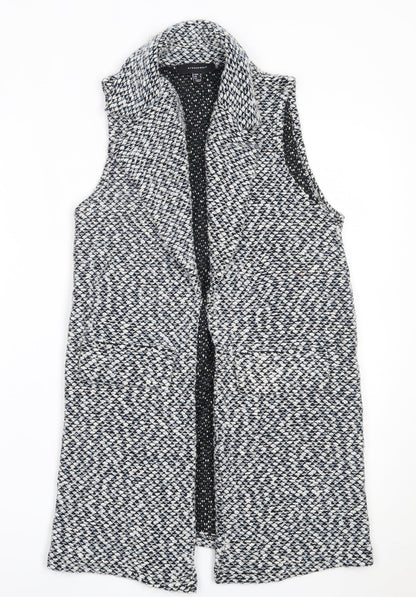 Womens UK Size 10 Atmosphere Blue Cardigan Jumper