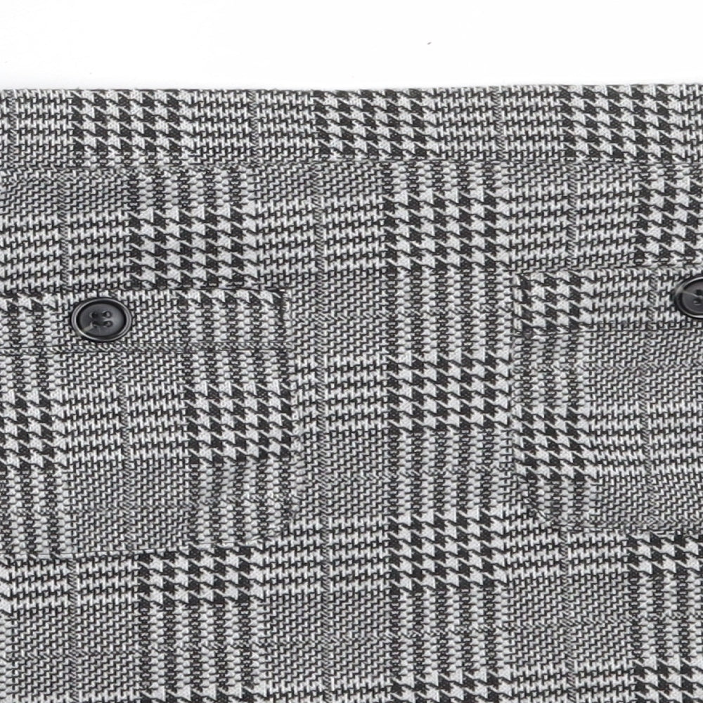 F&F Girls Grey  Polyester Mini Skirt Size 10-11 Years  Regular