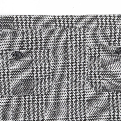 F&F Girls Grey  Polyester Mini Skirt Size 10-11 Years  Regular