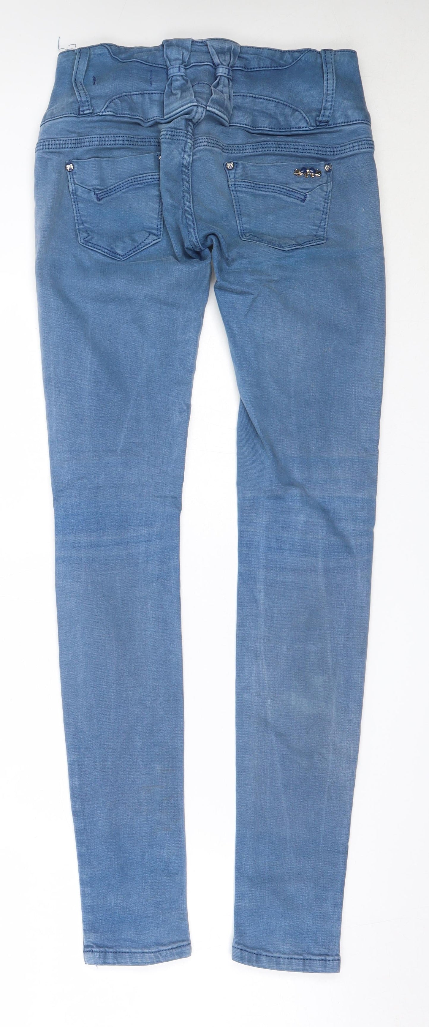 C-in-C Womens Blue  Cotton Skinny Jeans Size 25 in L31 in Regular