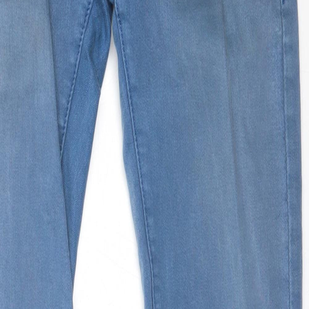 C-in-C Womens Blue  Cotton Skinny Jeans Size 25 in L31 in Regular