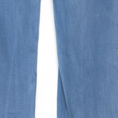 C-in-C Womens Blue  Cotton Skinny Jeans Size 25 in L31 in Regular