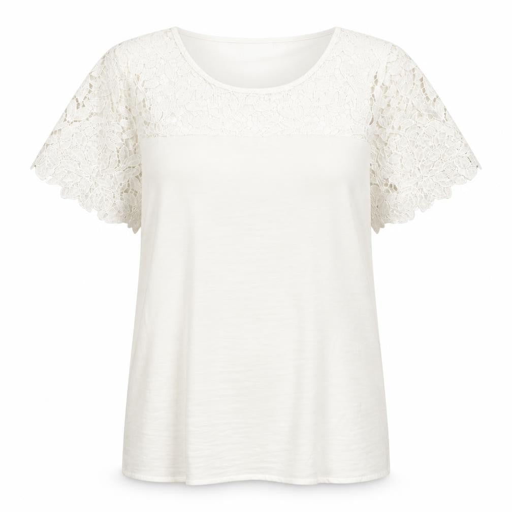 Womens UK Size M VILA Ivory Basic Blouse