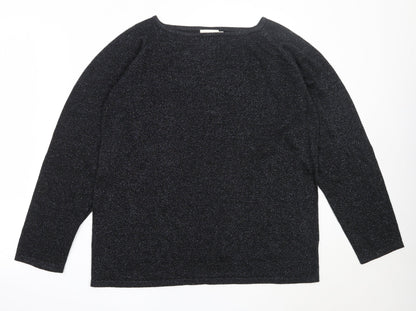 Womens UK Size L Bonmarché Black Pullover Jumper