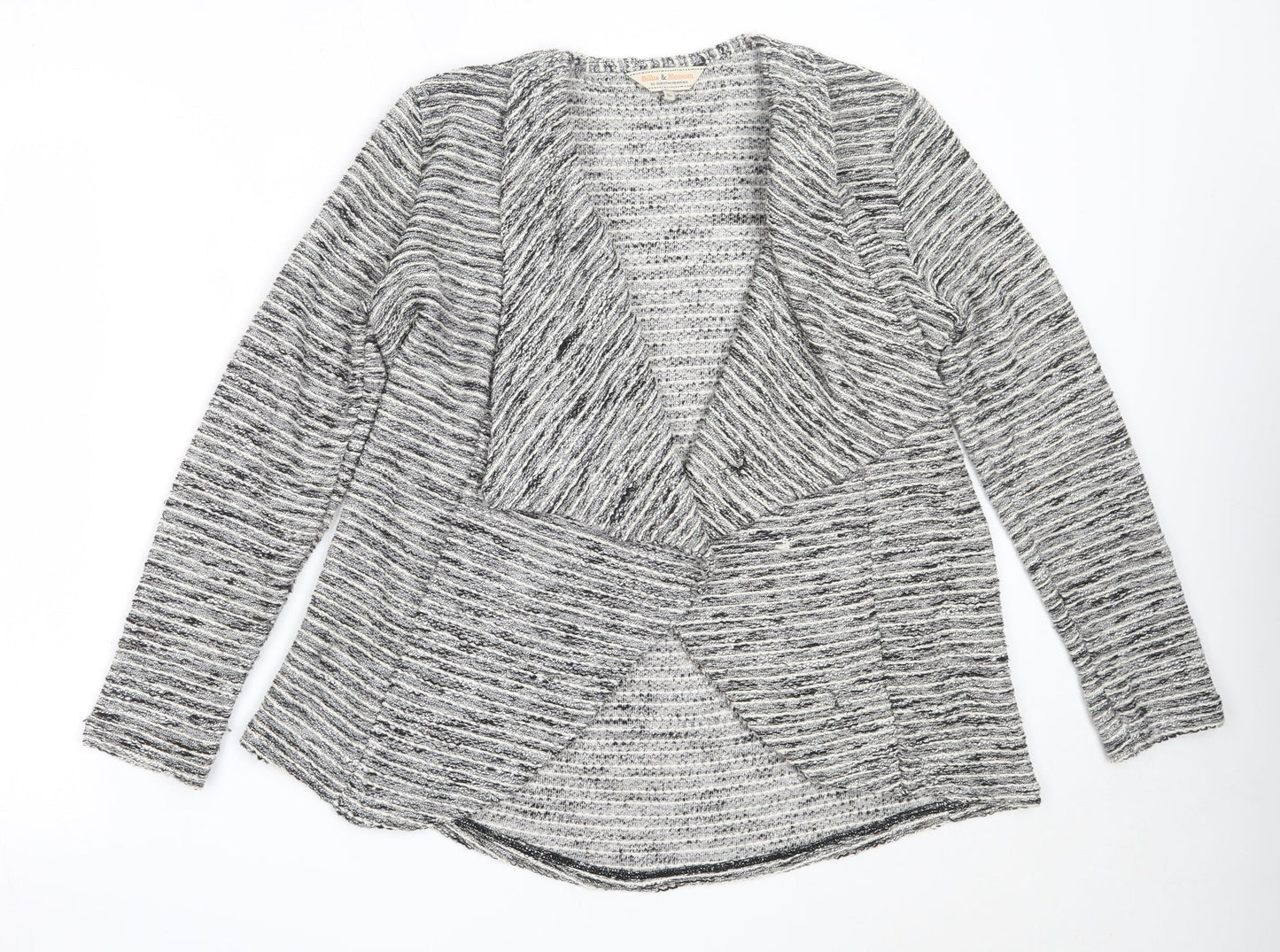 Womens UK Size 12 Dorothy Perkins Grey Cardigan Jumper