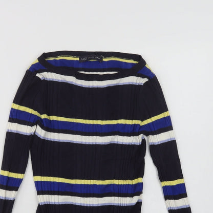 Womens UK Size 10 Marks and Spencer Blue Pullover Jumper