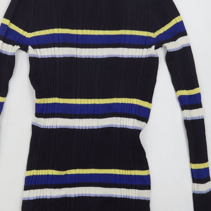 Womens UK Size 10 Marks and Spencer Blue Pullover Jumper