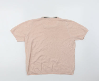 Womens UK Size 14 Marks and Spencer Pink Pullover Jumper
