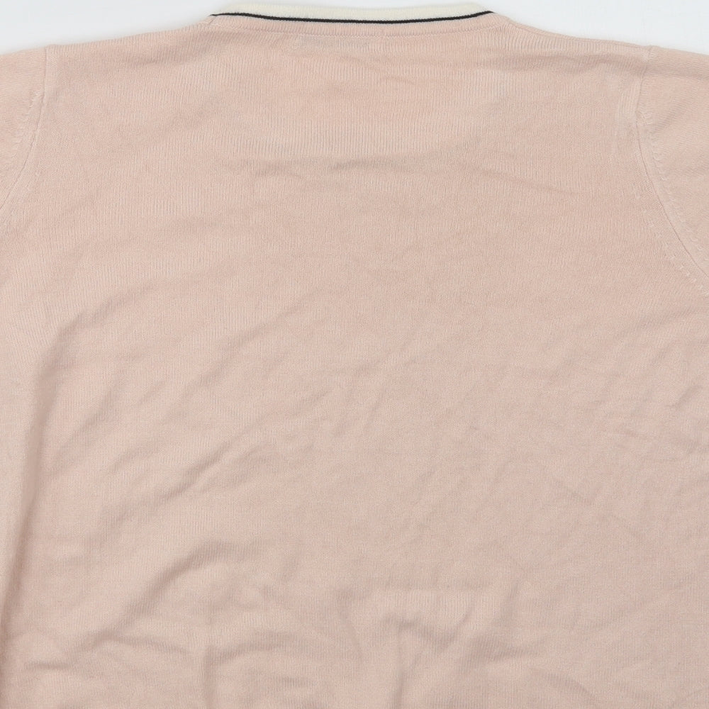 Womens UK Size 14 Marks and Spencer Pink Pullover Jumper
