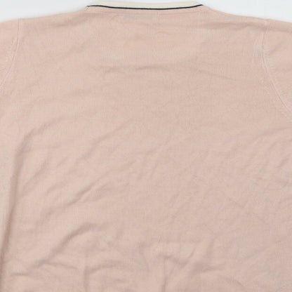 Womens UK Size 14 Marks and Spencer Pink Pullover Jumper