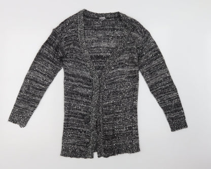 Womens UK Size S VERO MODA Grey Cardigan Jumper