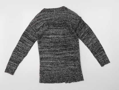 Womens UK Size S VERO MODA Grey Cardigan Jumper