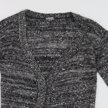 Womens UK Size S VERO MODA Grey Cardigan Jumper