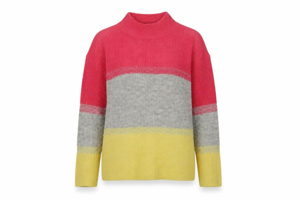 Womens UK Size 8 M & Co Multicoloured Pullover Jumper