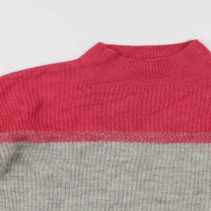 Womens UK Size 8 M & Co Multicoloured Pullover Jumper