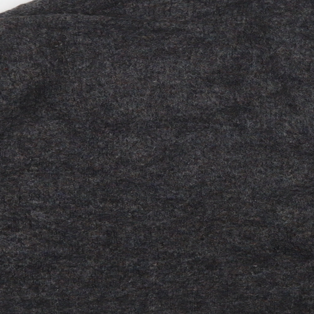 Benett Womens Grey V-Neck   Cardigan Jumper Size S