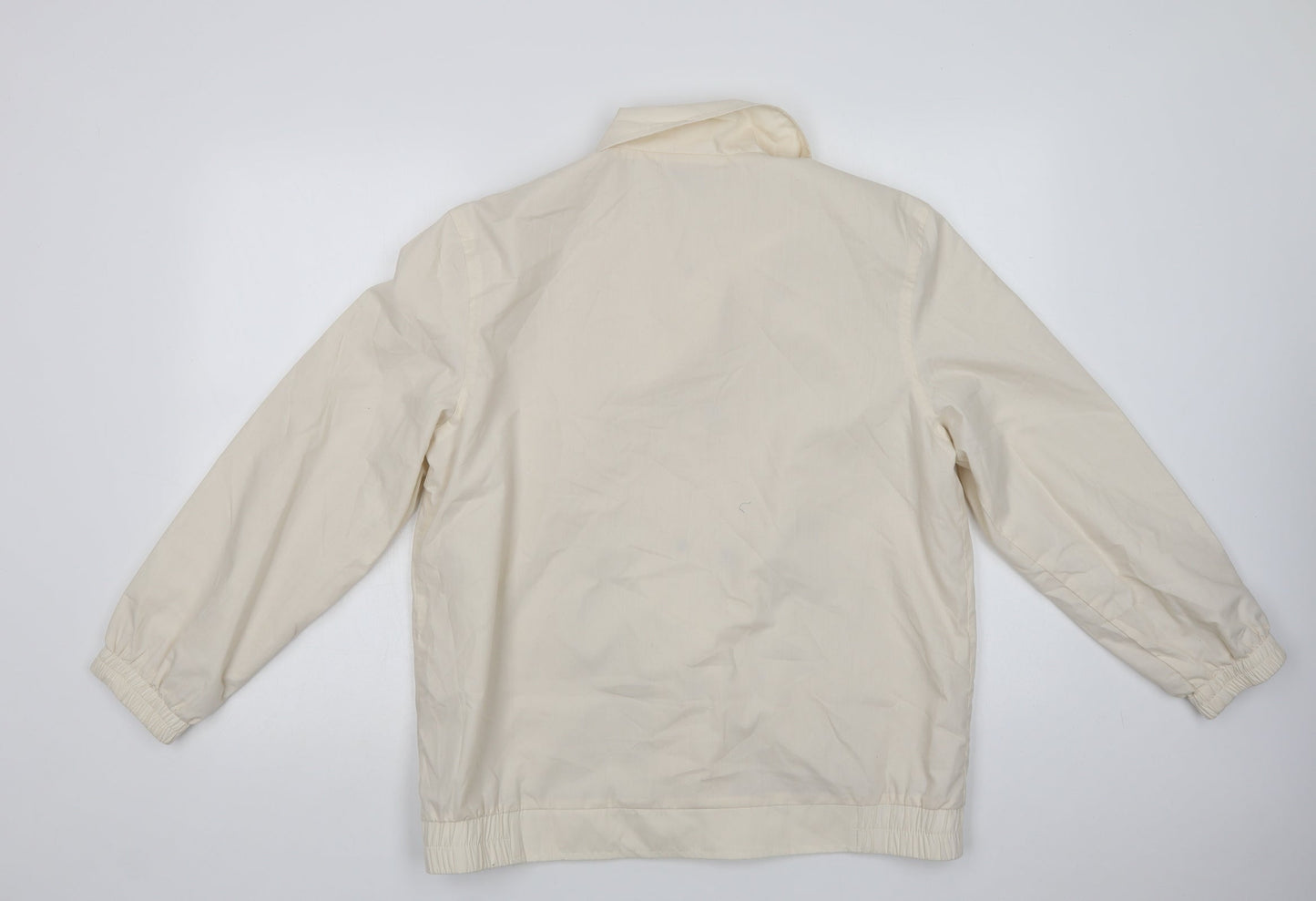 Damart Womens Ivory   Jacket  Size 14  Snap