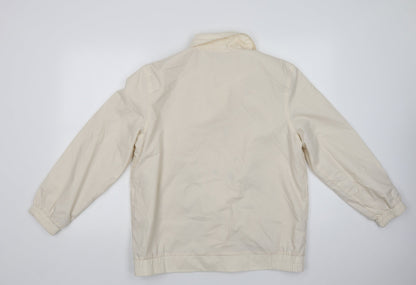 Damart Womens Ivory   Jacket  Size 14  Snap