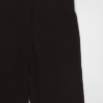 Womens UK Size 12 Marks and Spencer Regular Fit Dress Pants Brown Trousers