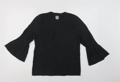 Womens UK Size M H&M Green Pullover Jumper