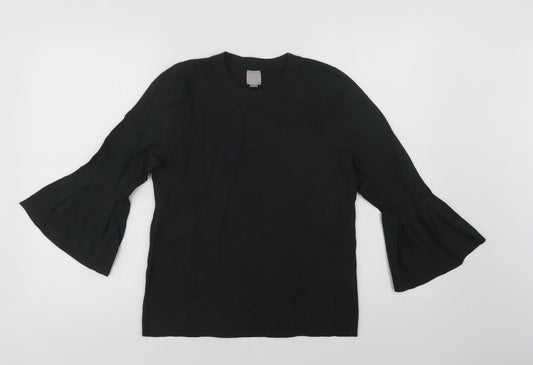 Womens UK Size M H&M Green Pullover Jumper