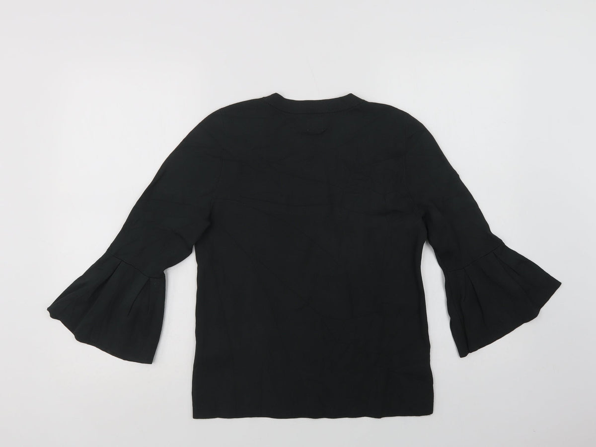 Womens UK Size M H&M Green Pullover Jumper