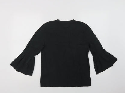 Womens UK Size M H&M Green Pullover Jumper