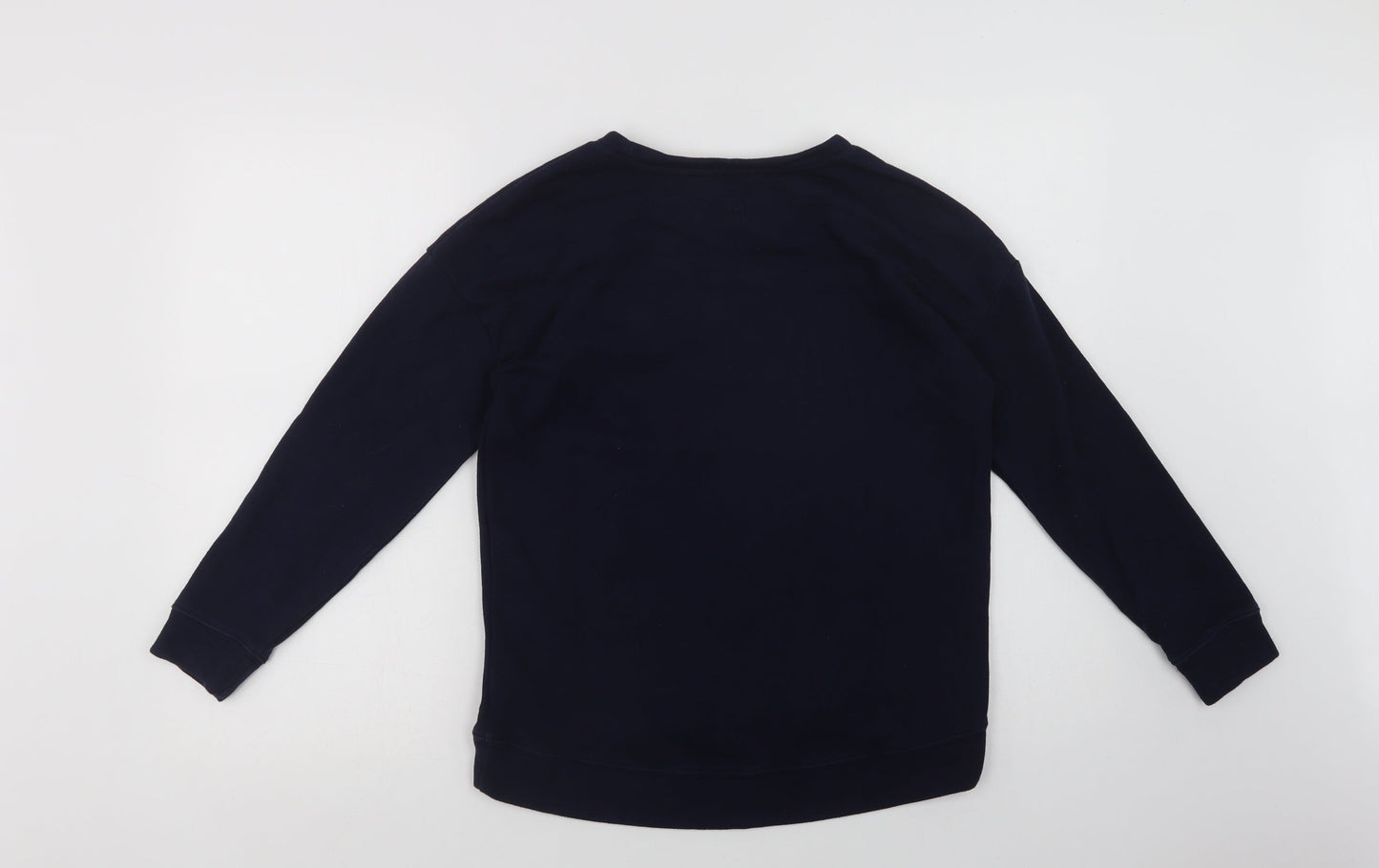 Gap Girls Blue  Cotton Pullover Sweatshirt Size 12 Years   - Girls Rule