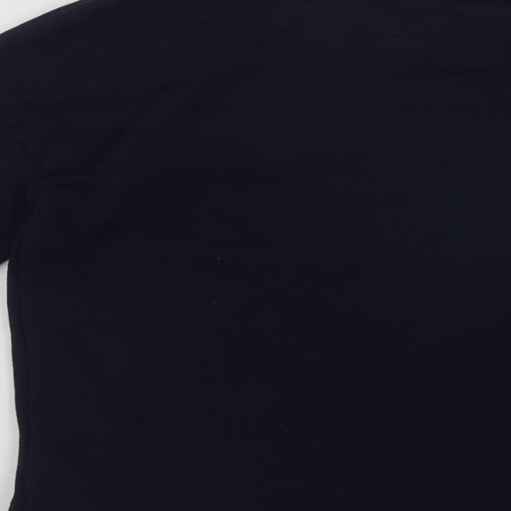 Gap Girls Blue  Cotton Pullover Sweatshirt Size 12 Years   - Girls Rule