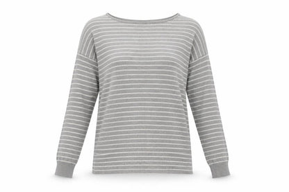 Womens UK Size S Pull & Bear Grey Pullover Jumper
