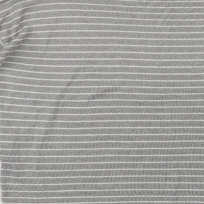 Womens UK Size S Pull & Bear Grey Pullover Jumper