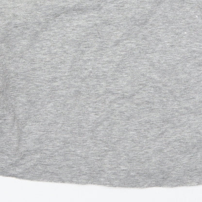 New Look Girls Grey  Cotton Pullover Sweatshirt Size 9 Years  Pullover - Girl Power
