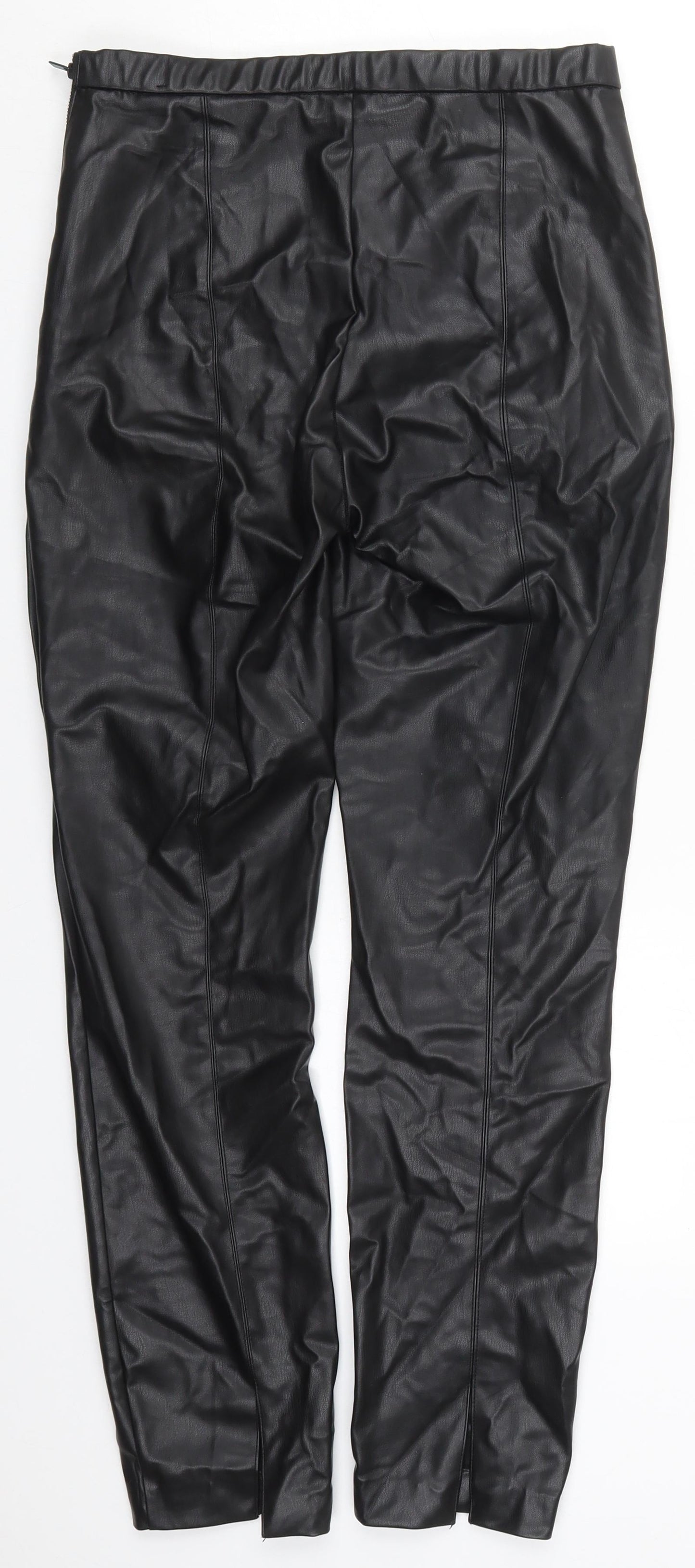Womens UK Size 28 in Preworn Regular Fit  Black Trousers