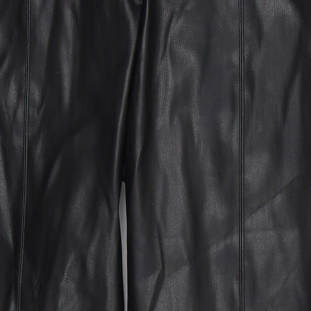 Womens UK Size 28 in Preworn Regular Fit  Black Trousers