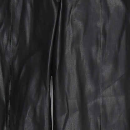 Womens UK Size 28 in Preworn Regular Fit  Black Trousers